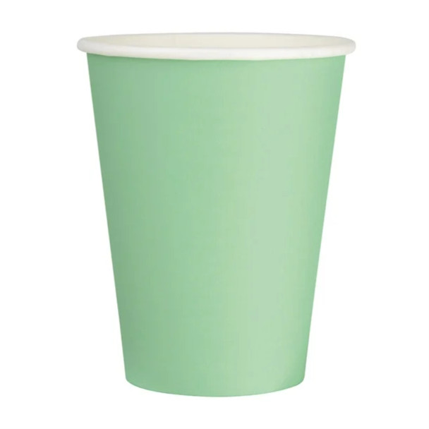 Fiesta 340ml Turquoise Recyclable Single Wall Coffee Cups 1000 Pack