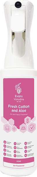 Air And Fabric Freshener Fresh Cotton And Aloe 500ml 6 Pack