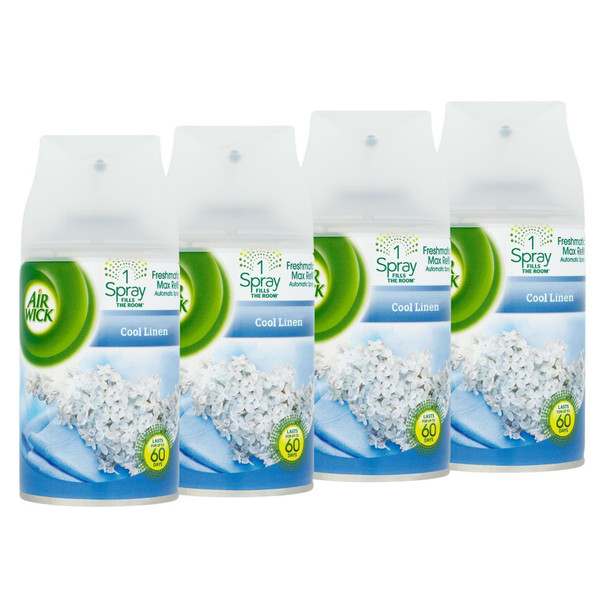 4 bottles of Air Wick Freshmatic Refill