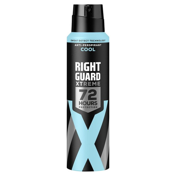 Right Guard Xtreme Cool Anti Perspirant 150ml 6 Pack