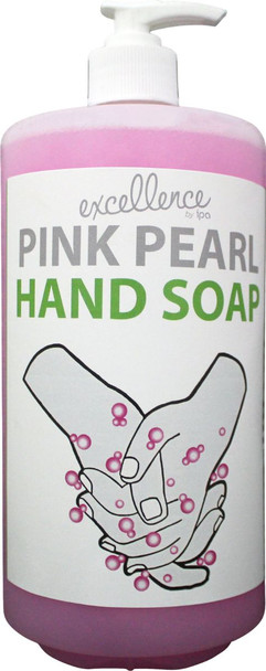 Excellence Pink Pearl 500ml Hand Soap Pump Bottles