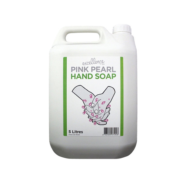Excellence Pink Pearl Hand Soap 5ltr Bottle