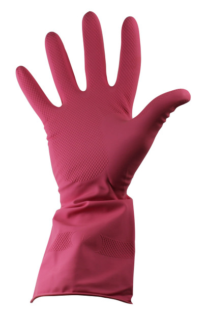 Pink Rubber Gloves