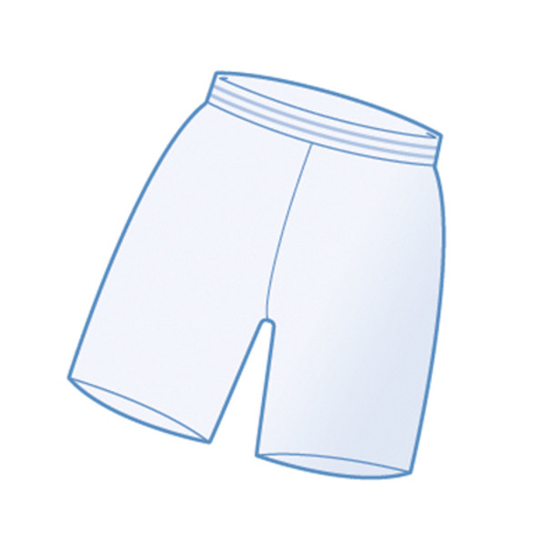 Digital drawing of iD Fix Pants with Legs Small