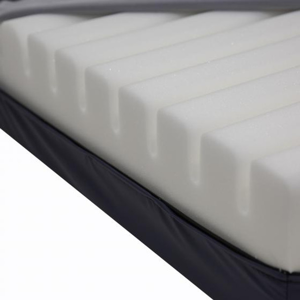 The inside of an Invacare Low to High Risk Mattress