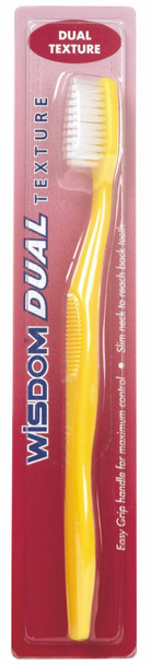 Wisdom Dual Textured Toothbrush