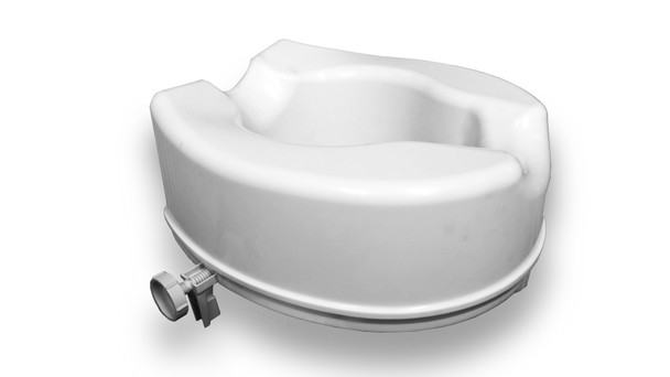 Raised Toilet Seat Without Lid 6 Inches / 15cm