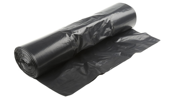 Medium Duty Black Refuse Sack rolled out