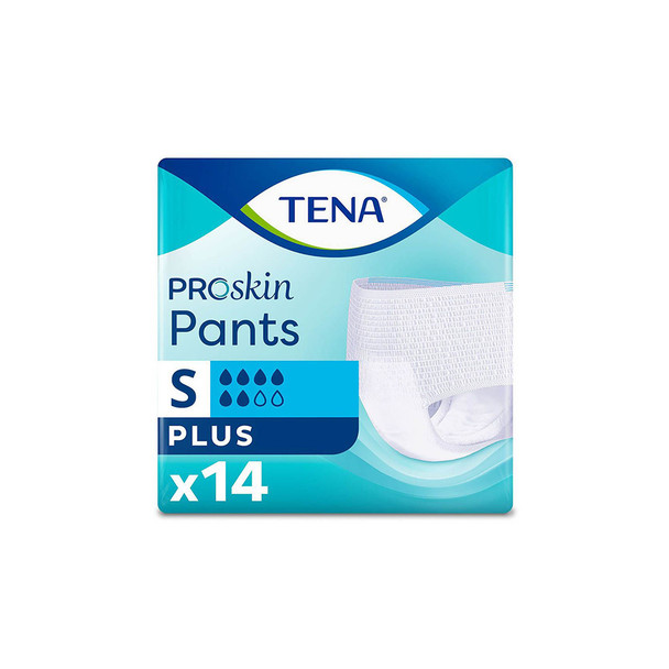 Tena Plus Small Pants packaging