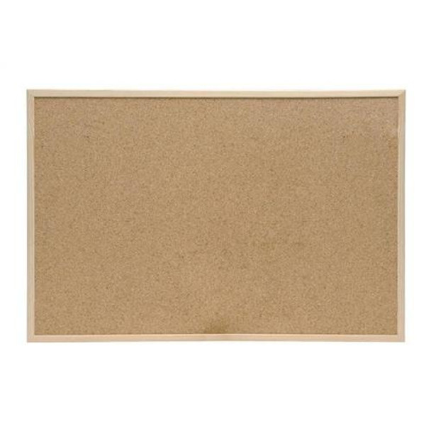 Cork Noticeboard With Pine Frame 900 x 600mm