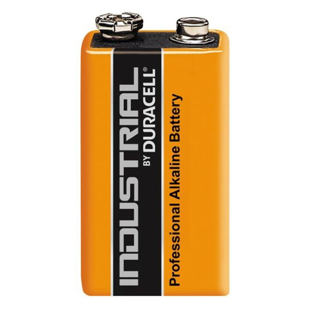 Duracell Industrial Batteries 9V 10 Pack