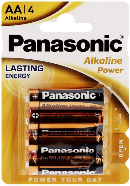 Alkaline Batteries AA 4 Pack