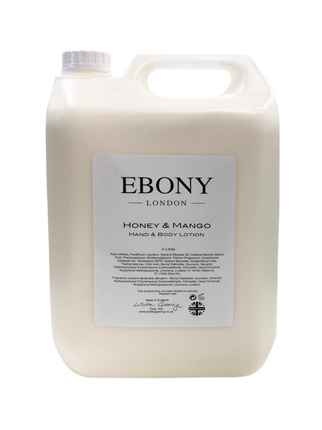 Ebony Hand And Body Lotion Honey And Mango 5Ltr