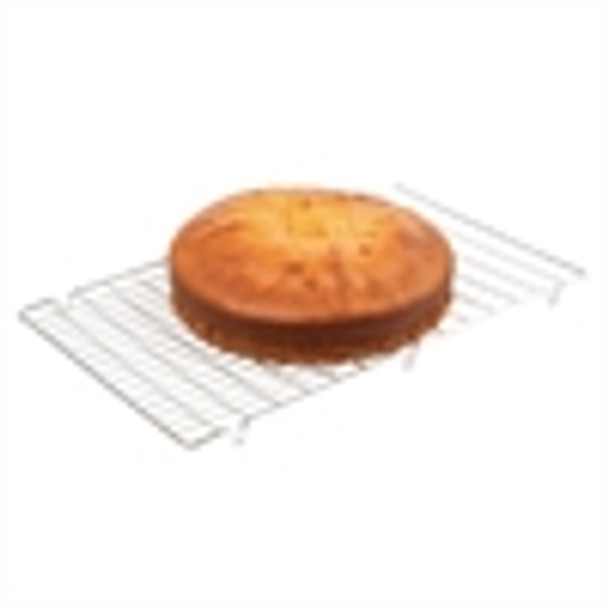 Cooling Rack with cake.