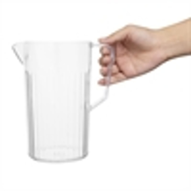 A hand holding Polycarbonate Jug 9L.