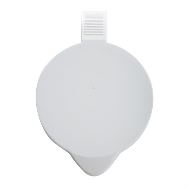 Full shot of Polycarbonate Jud Lid in White background.