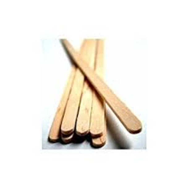 Shot of 5.5 inches Disposable Hot Drink Wooden Stirrers.