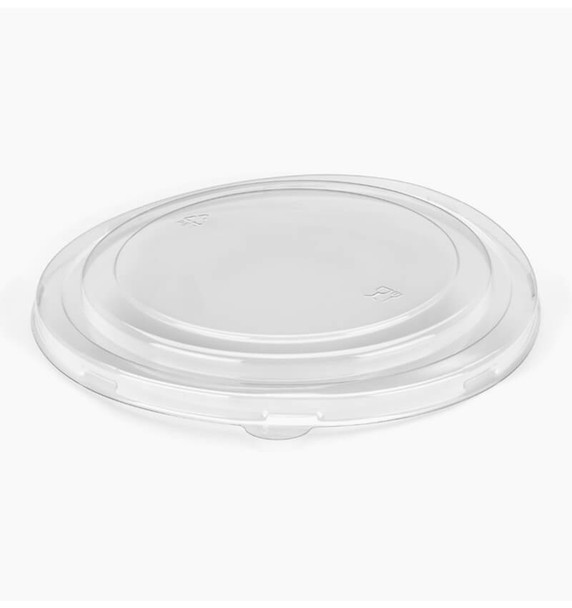 PET Lid For Round Kraft Takeaway Container