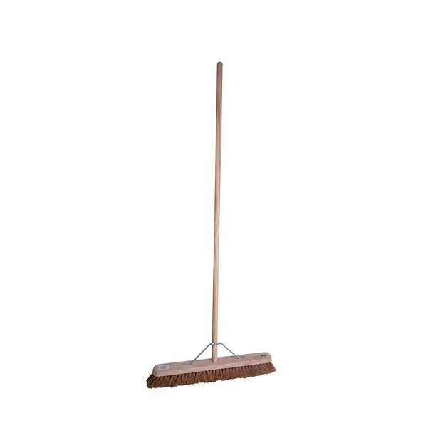 Complete 24 Inch Soft Wooden Broom With Stays