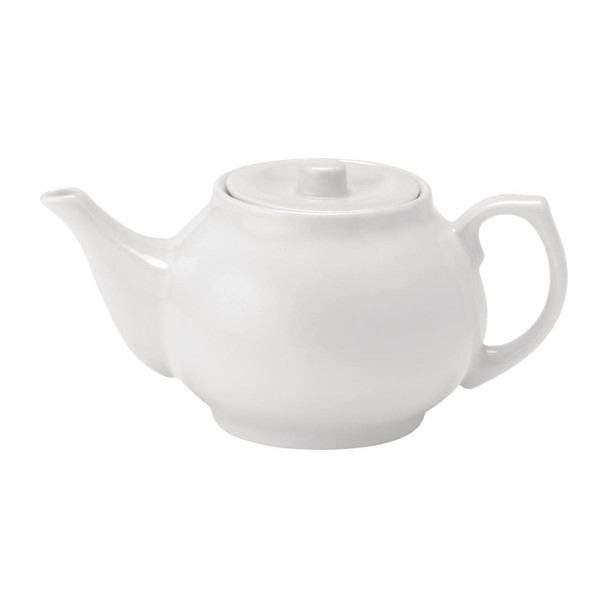 Shot of Utopia Pure White Teapots 430ml.