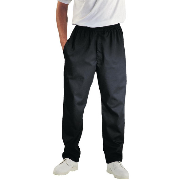 Front view of Chef Works Essential Baggy Trousers .