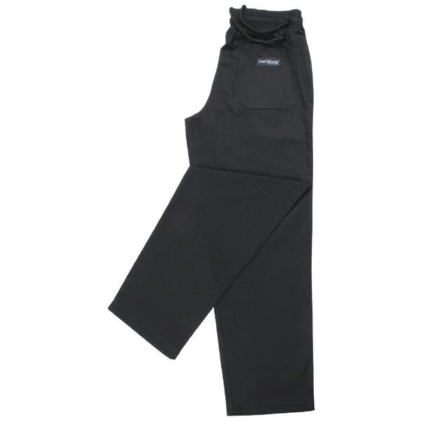 Chef Works Essential Baggy Trousers Black S A029.