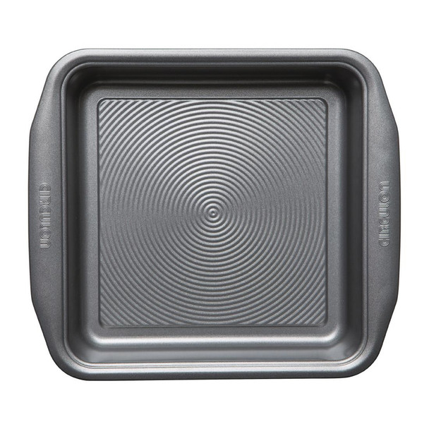 Front view of Circulon Square Cake Tin 290mm.
