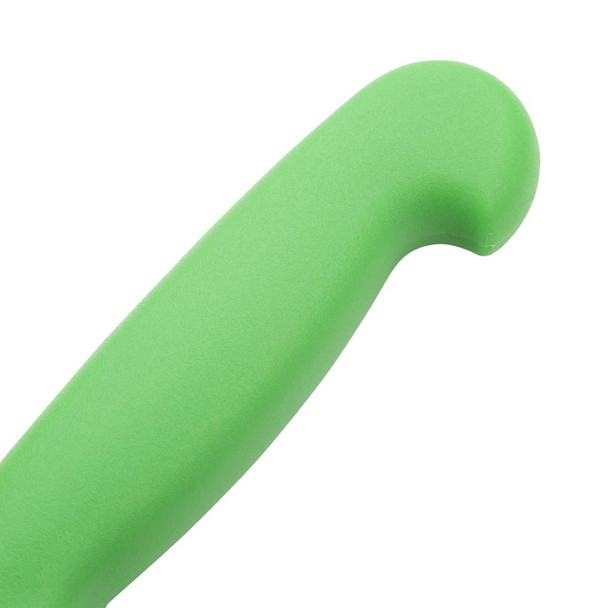 Handle of Hygiplas Chef Knife Green 21.5cm.