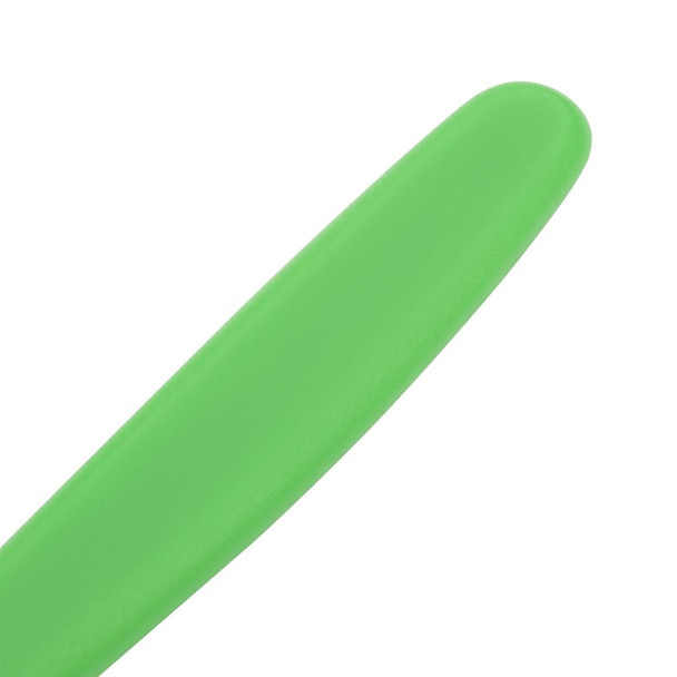 Handle of Hygiplas Serrated Tomato Knife Green 10cm.