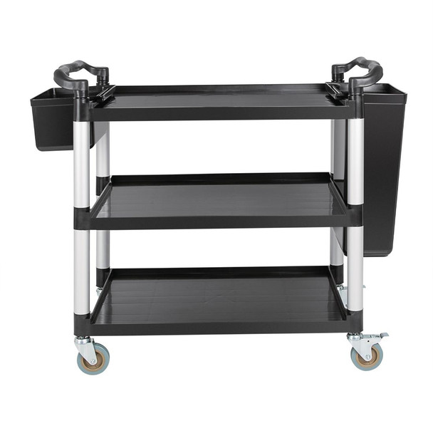 Front of Vogue Polypropylene Mobile Trolley Large.