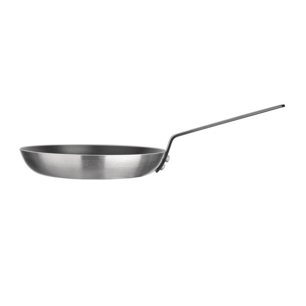 Side view of  Essentials Non-Stick Teflon Frying Pan 240mm.