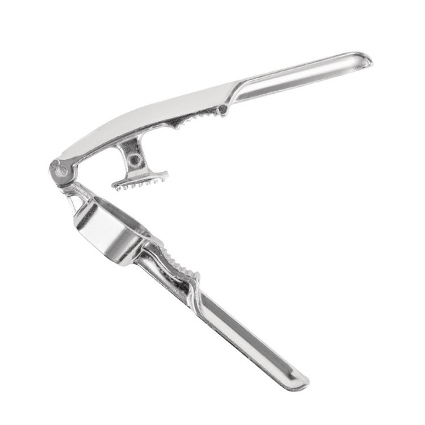 Open Vogue Hand Operated Garlic Press.