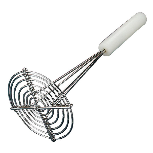 Side shot of Vogue Round Potato Masher.