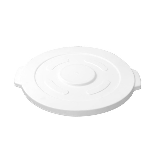 Vogue Polypropylene Round Container Bin Lid in white background.