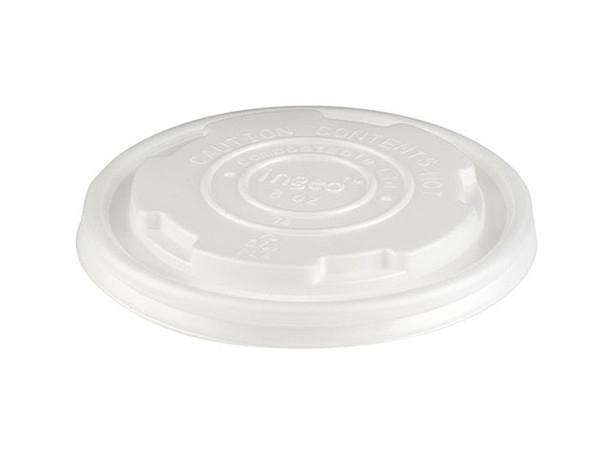 50 Pack Enviroware PLA Lid for 8oz Compostable Soup Container