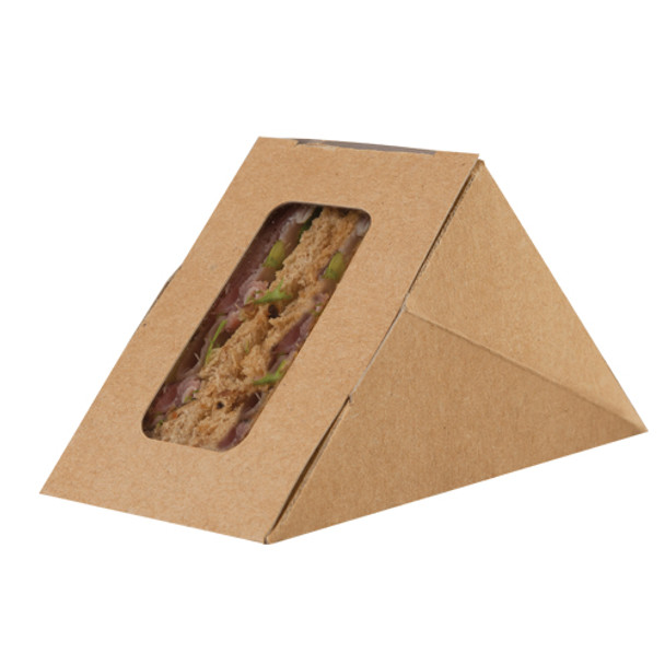 Clearance - Colpac Mini Sandwich Wedge Kraft