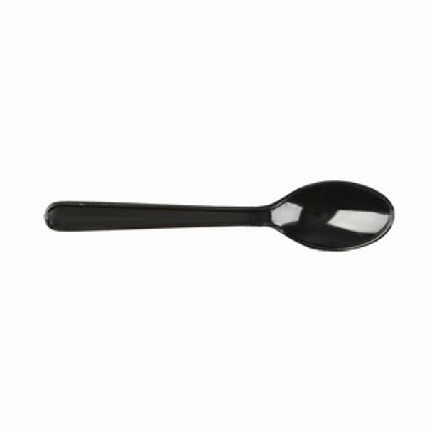 Clearance - Disposable Cutlery Tea Spoon Black