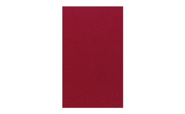 3 Ply Red Paper Christmas Napkin 8 Fold 40cm 1000 Pack