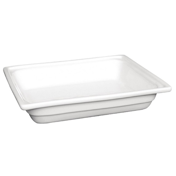 Olympia Whiteware 1/2 Half Size Gastronorm 65mm U808