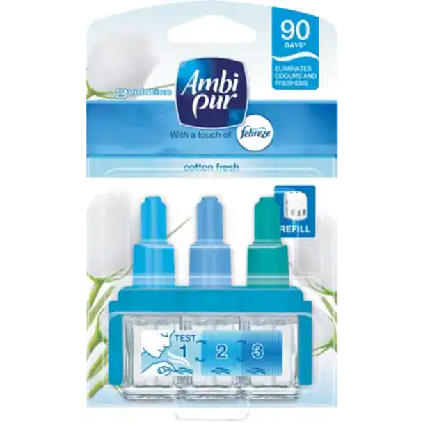 Ambi Pur Air Freshener 3volution Refill Assorted Pack 20ml
