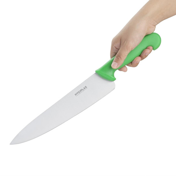 Hygiplas Chef Knife Green 25.5cm C868