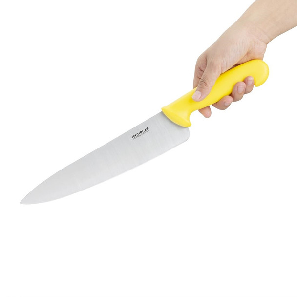 Hygiplas Chef Knife Yellow 25.5cm C816