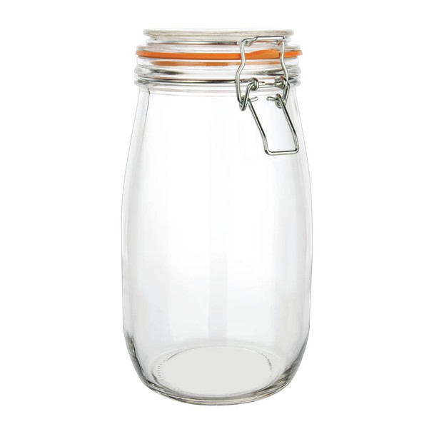 Vogue Clip Top Preserve Jar 1500ml P493