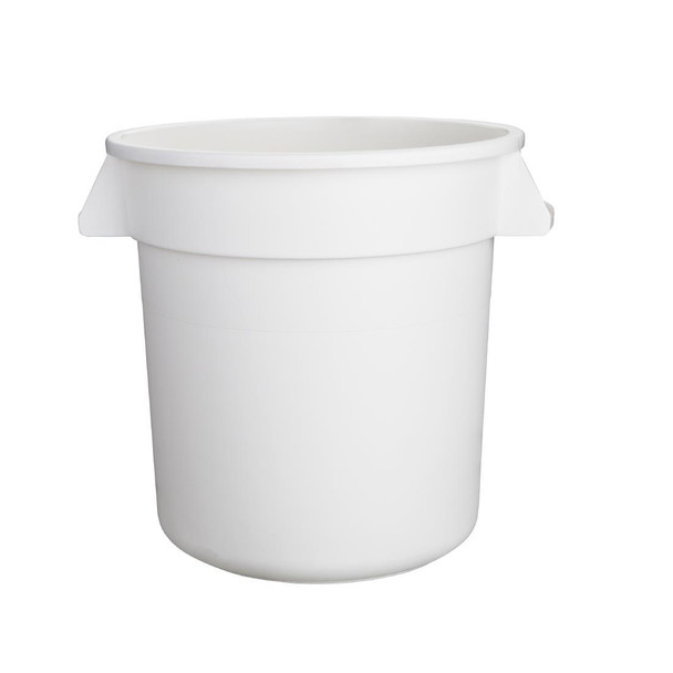 Vogue Polypropylene Round Container Bin White 76Ltr GG793