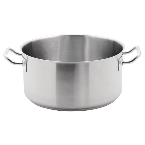 Vogue Stainless Steel Stew Pan 12.5Ltr M942