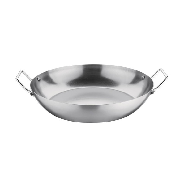 Vogue Carbon Steel Paella Pan 325mm GD073