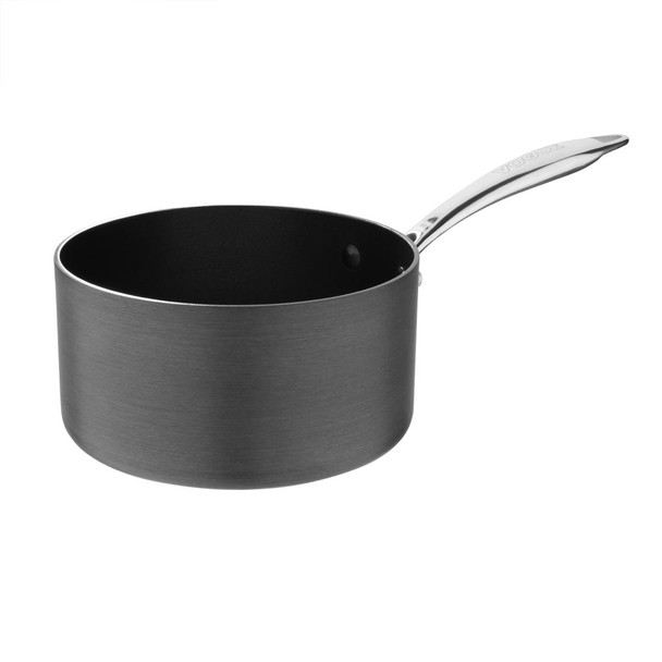 Vogue Anodised Aluminium Non Stick Sauce Pan 180mm CP764