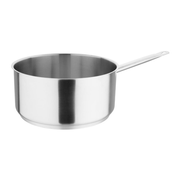Vogue Stainless Steel Saucepan 8Ltr M946