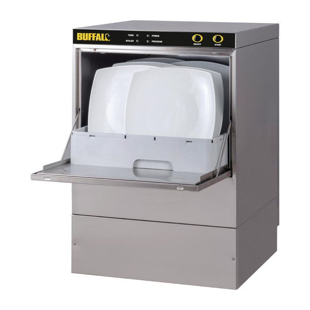 Buffalo Undercounter Dishwasher with Drain Pump 500m x 500mm Baskets DW319