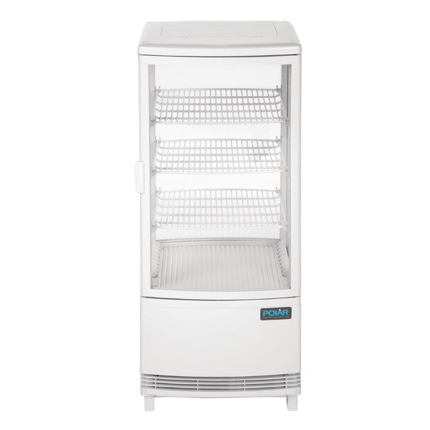 Polar C-Series Curved Door Display Fridge 86Ltr White CB507